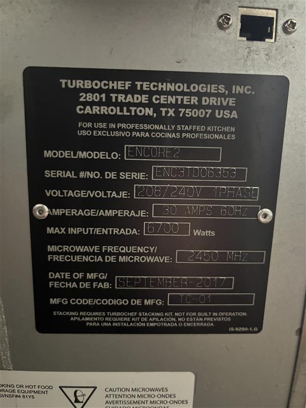 Rapid Cook Countertop Oven | TurboChef