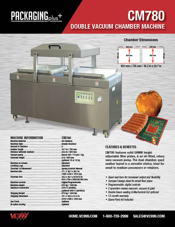 Double Chamber Vacuum Machines | VC999