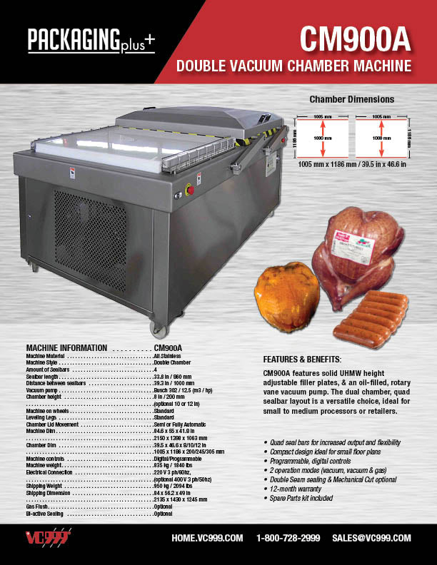 Double Chamber Vacuum Machines | VC999