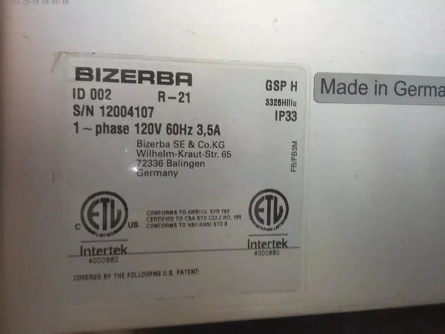 13" Gravity Feed Deli Slicer | Bizerba GSP H