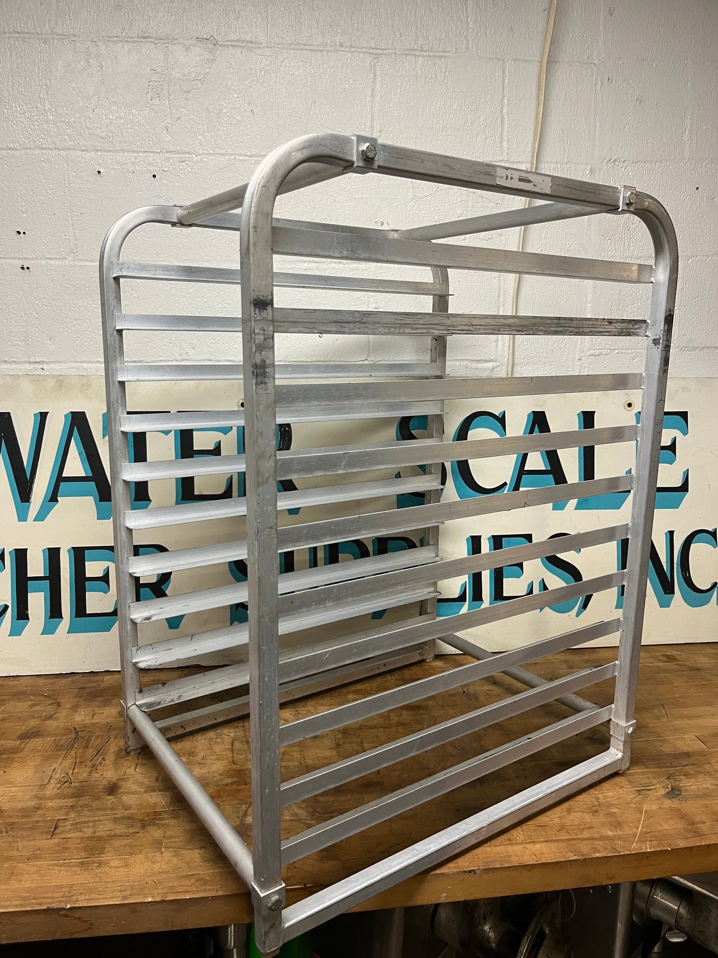 10-Tier Aluminum Pan Rack | Serv-Ware