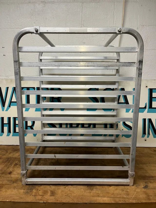 10-Tier Aluminum Pan Rack | Serv-Ware
