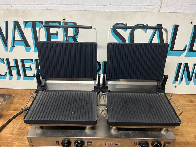 2-Section Commercial Panini Grill | Silesia