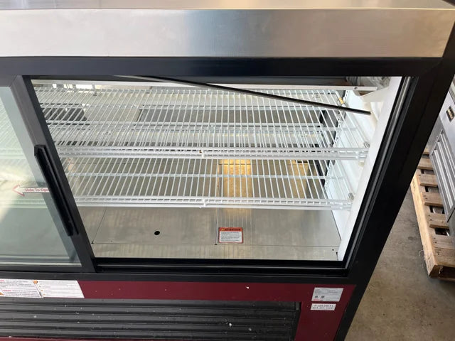 72" Refrigerated Deli Display, Red | Turbo-Air