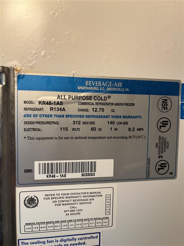 2-Door Refrigerator | Beverage-Air