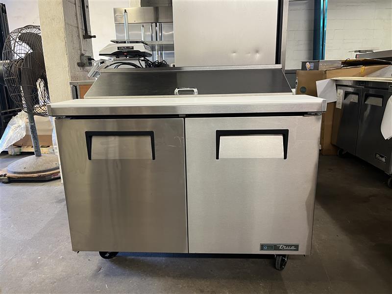 12-Pan Prep Table, 48" | True (Brand New)