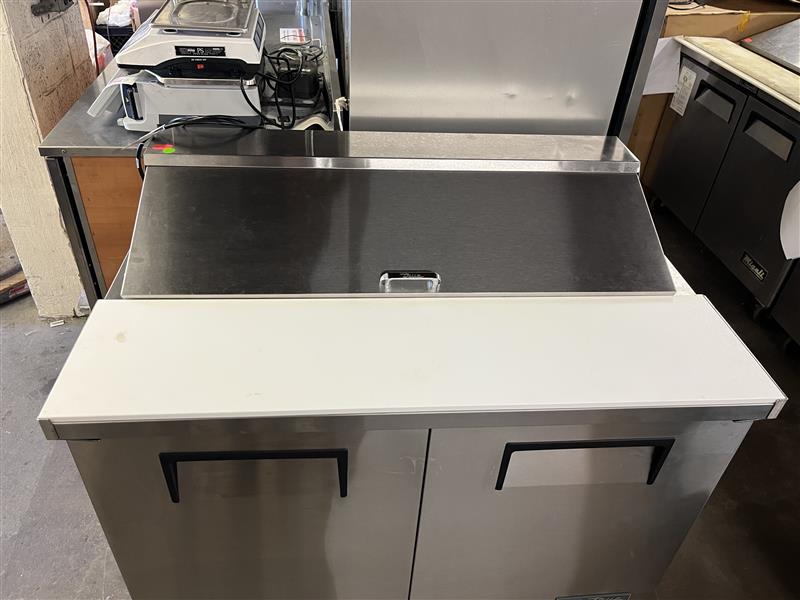 12-Pan Prep Table, 48" | True (Brand New)