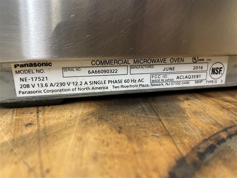 Commercial Microwave | Panasonic